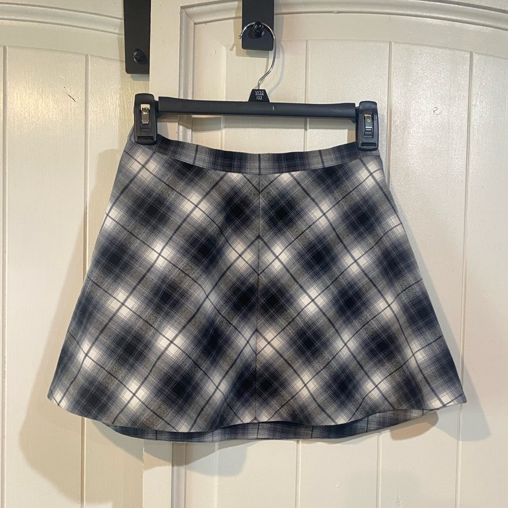 Silence + Noise Plaid Skirt